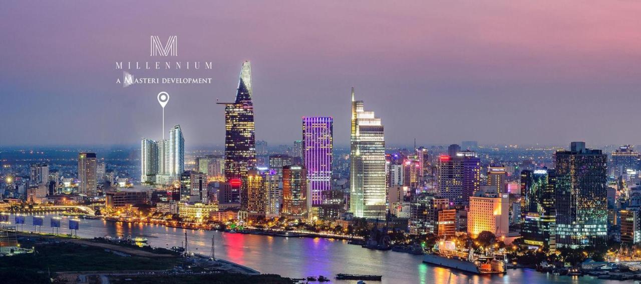 Saigon Genius - Masteri Millennium Apartment Хошимін Екстер'єр фото